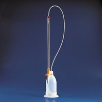 Burette de Schilling en (PE) avec flacon plastique (LDPE)