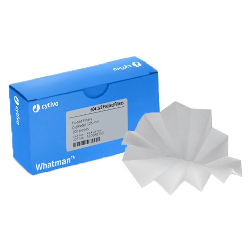 Filtre qualitatif préplié, WHATMAN®, Grade 604½, filtration rapide