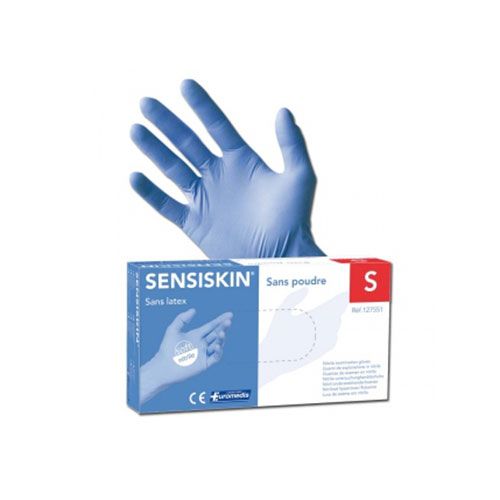 Gant d'examen en nitrile SENSISKIN, sans poudre