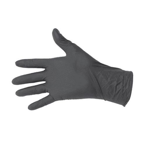 Achat gants nitrile noir S 6/7