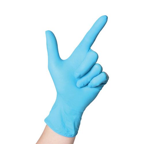 Gants Semperguard™ non poudrés en nitrile bleu