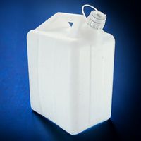 Jerrican en polyéthylène haute densité (HDPE) avec bouchon en polypropylène (PP), sans robinet, NALGENE®