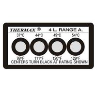 Micro ruban Thermax, 4 températures, mini-étiquettes autocollantes 4 x 11mm, paquet de 10