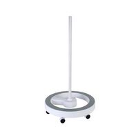 Support pour lampe loupe avec 6 pieds à roulette, LAB-ONLINE®