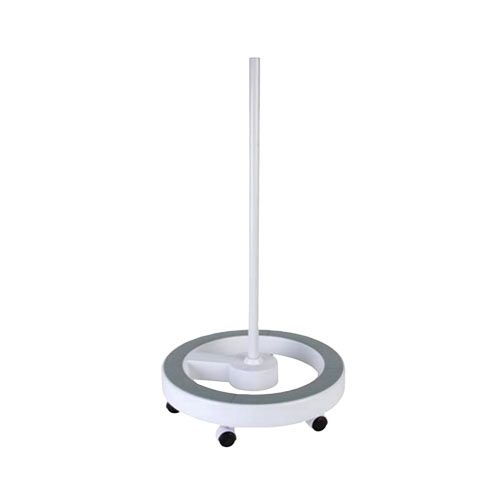 Support pour lampe loupe avec 6 pieds à roulette, LAB-ONLINE®