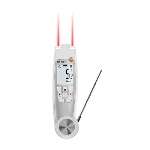 Thermomètre infrarouge et de pénétration 104-IR BT, TESTO®