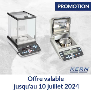 Promotion KERN®, balance et dessiccateur