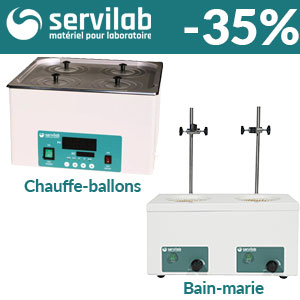 Chauffe-ballons et bains-marie, Lab-Online® à -35%