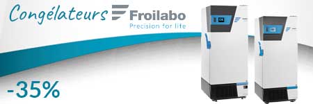 Promotion exceptionnelle sur 2 congélateurs de laboratoire, FROILABO®