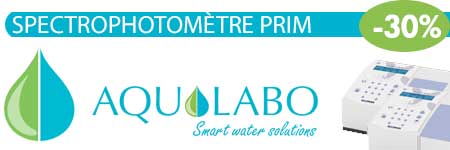 Promotion spectrophotomètre PRIM, AQUALABO®