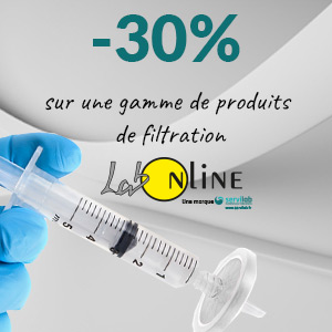 Promotion filtres LAB-ONLINE®